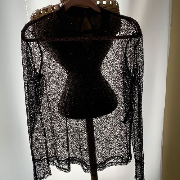 Mark fully lace long sleeve top in Large.  NWOT - Picture 1 of 10